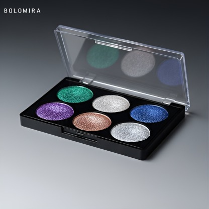 Šestibarevná paleta očních stínů (2 páry)