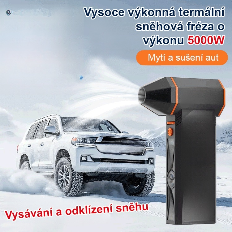 【5000w vysoký výkon】teplovzdušný sněhový ventilátor