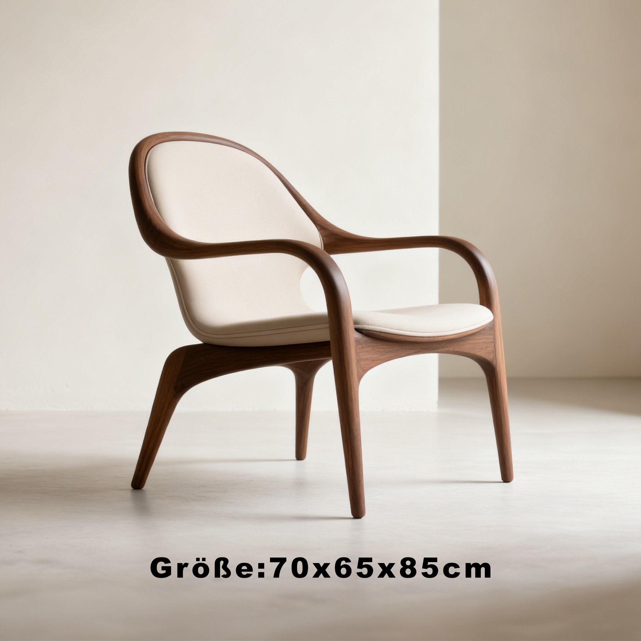 Bequeme Massivholzst&uuml;hle mit ergonomischer R&uuml;ckenlehne