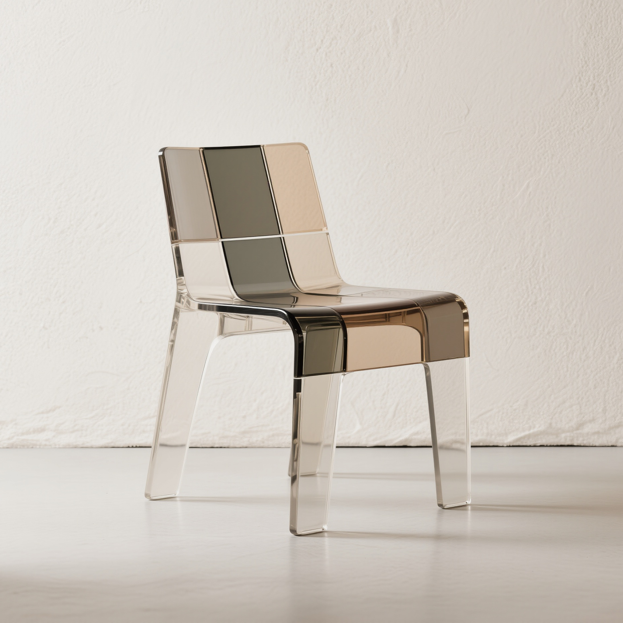 Moderne Acryl Transparenter Stuhl 