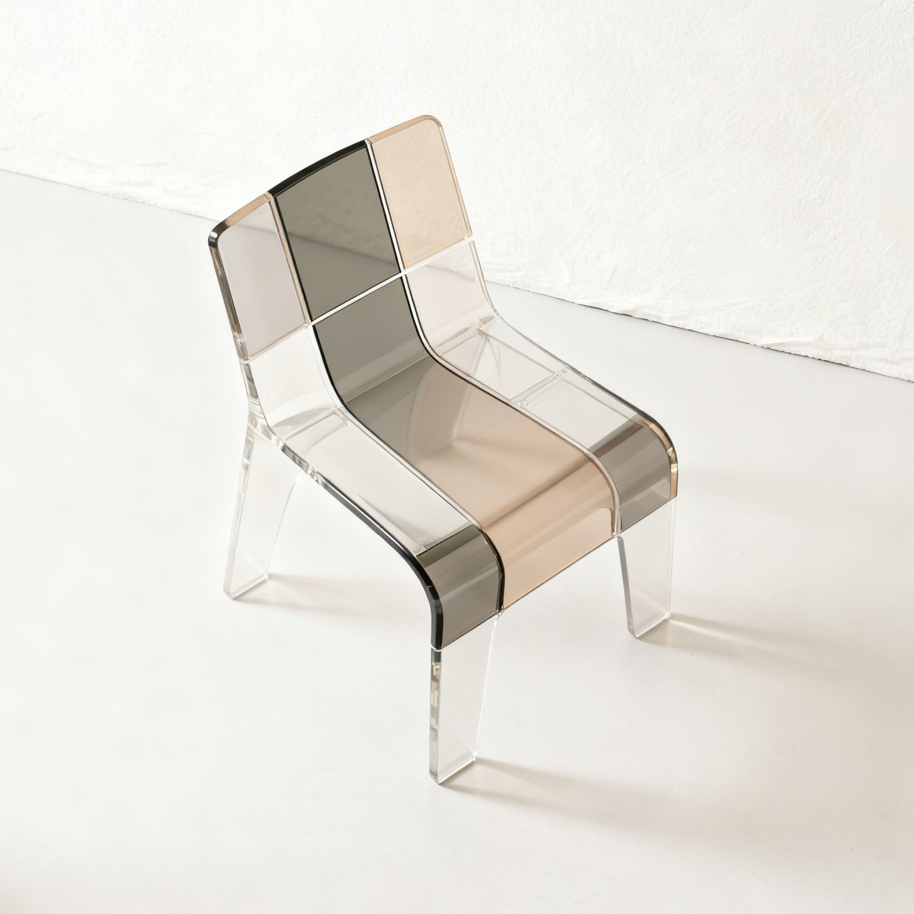 Moderne Acryl Transparenter Stuhl 