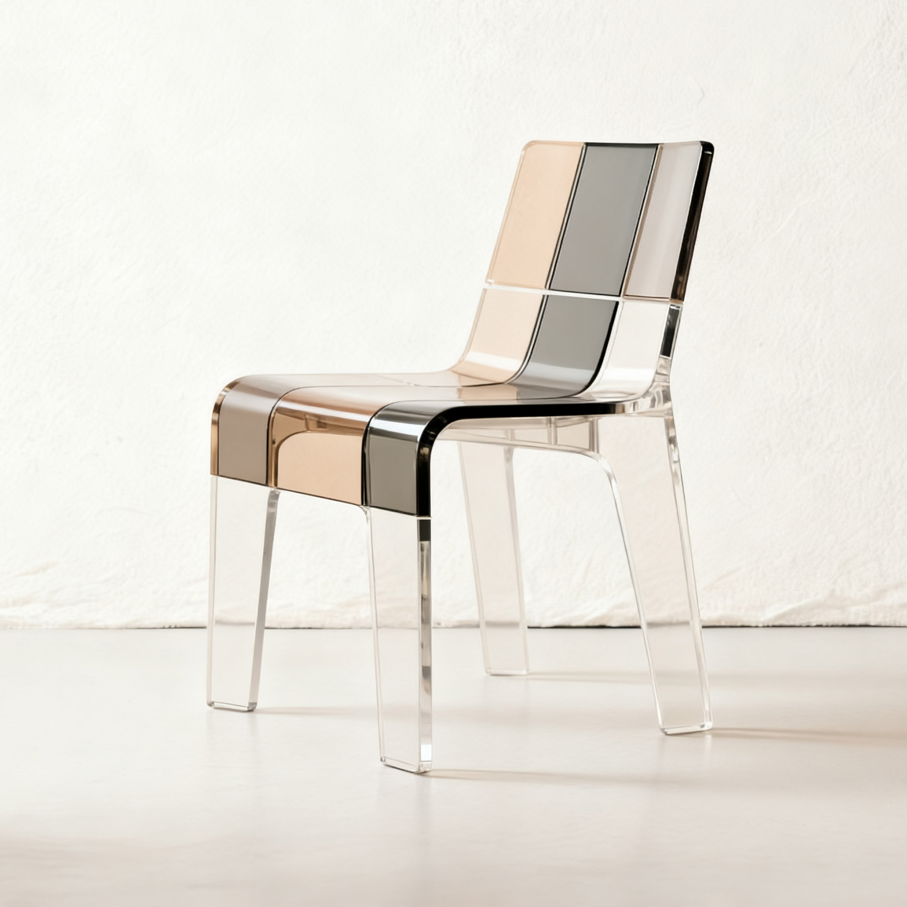 Moderne Acryl Transparenter Stuhl 