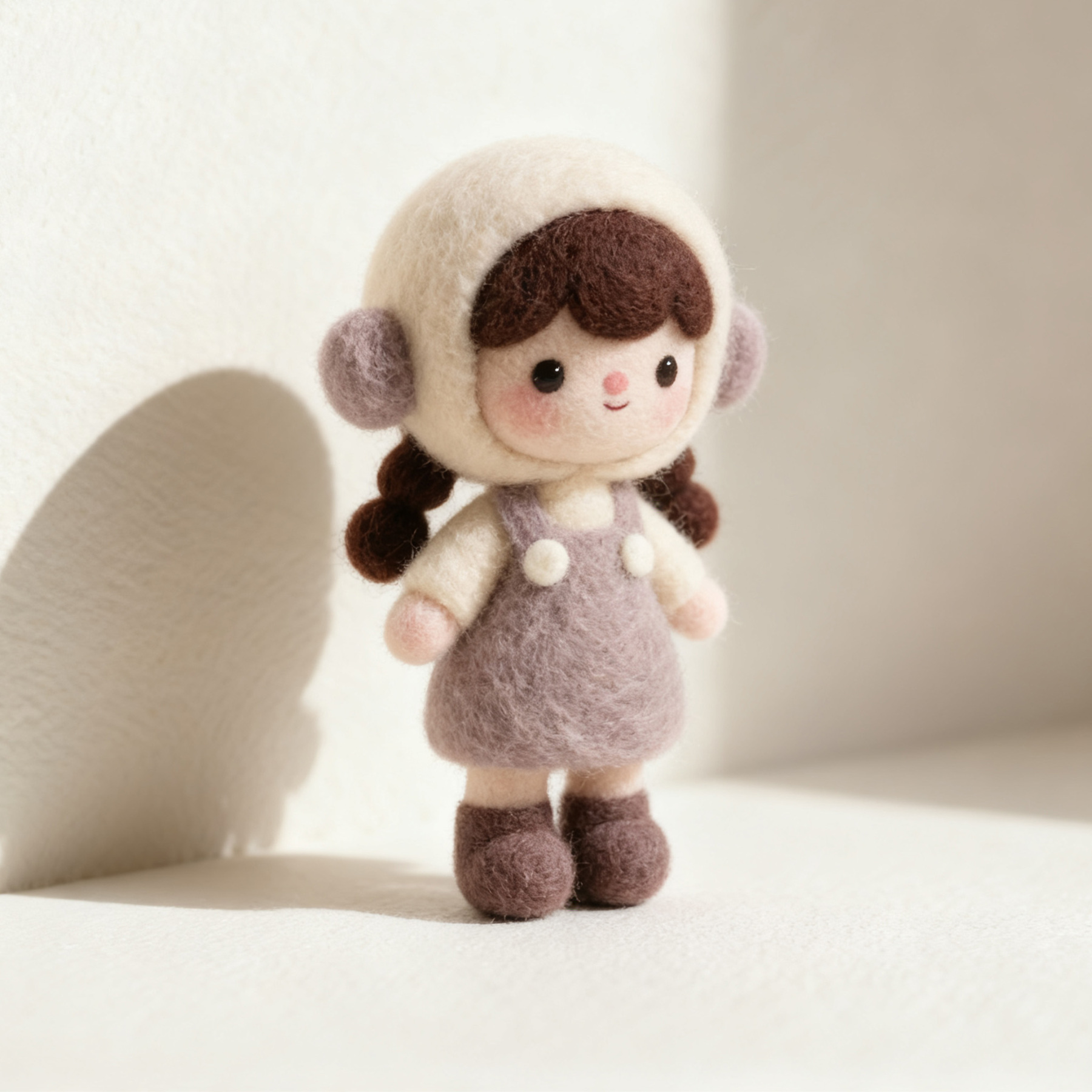 Niedliche Filzpuppen (3er-Set)