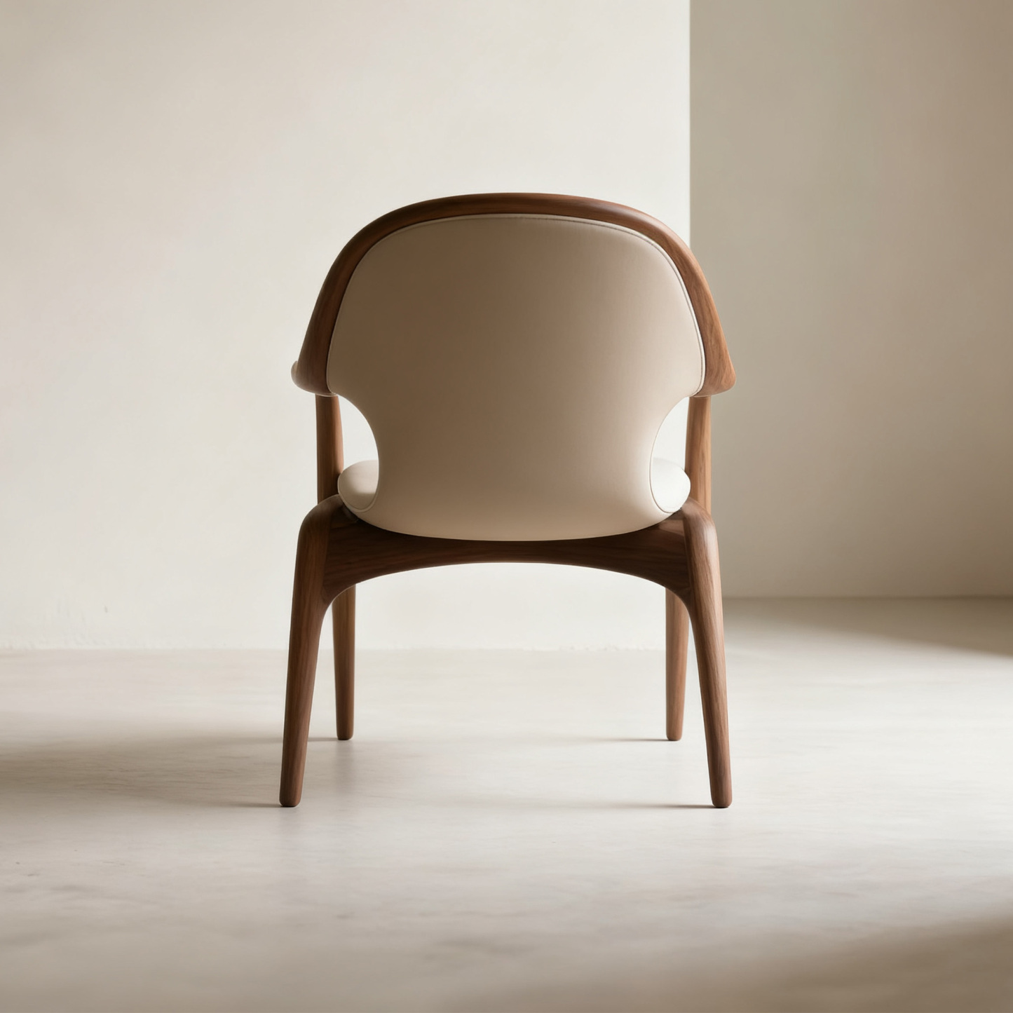 Moderne Massivholz Freizeitstühle (2 Stück)