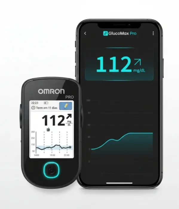 🔥 OMRON model 2026 – nowa generacja 🔥Pomiar poziomu cukru bez nakłuwania, z obsługą w telefonie