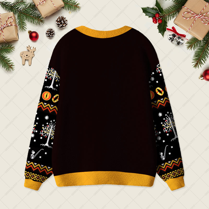 Retro moviesGeek Ugly Cardigan Sweaters