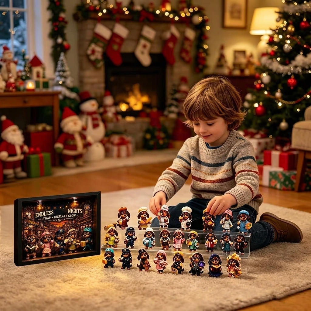 🔥🎅Christmas Sale 49% Off - 🎅Dachshund Advent Calendar 2026