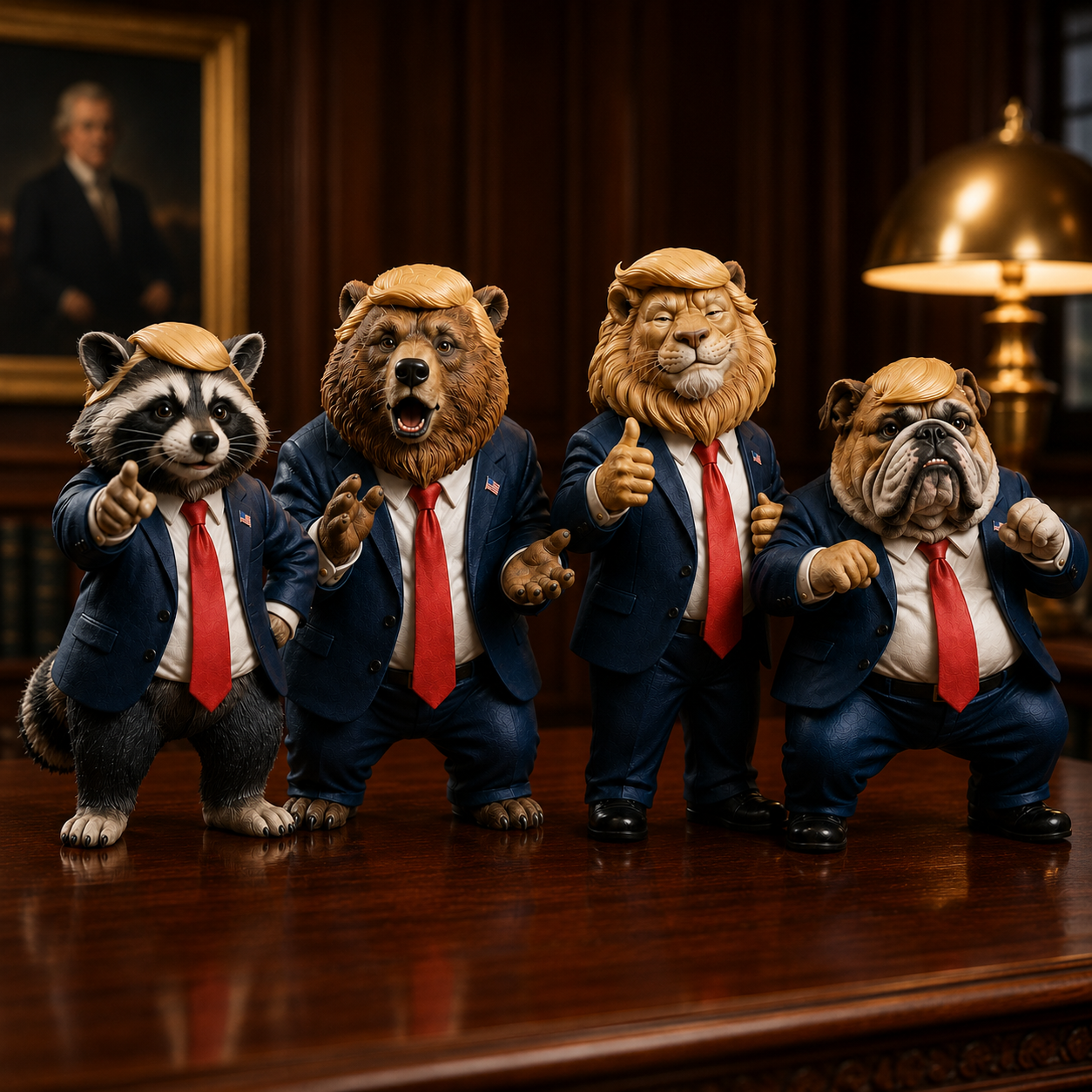 🔥50% Off Last Day- Animal Squad Figurine Collection
