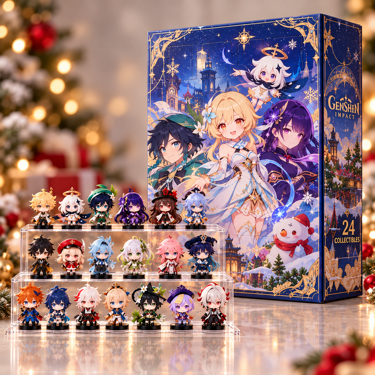 Genshin Impact Advent Calendar — 24 Days of Anime Surprises