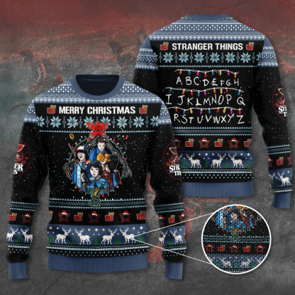 Limitted Edition Stranger Things SWEATER NOEL STSWN29101