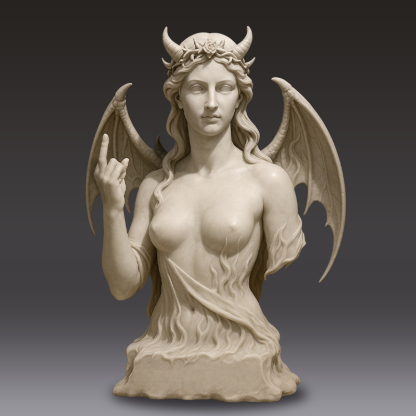 🎨✨ Hell-level Venus with Attitude - The original “Talk to the Hand” icon!