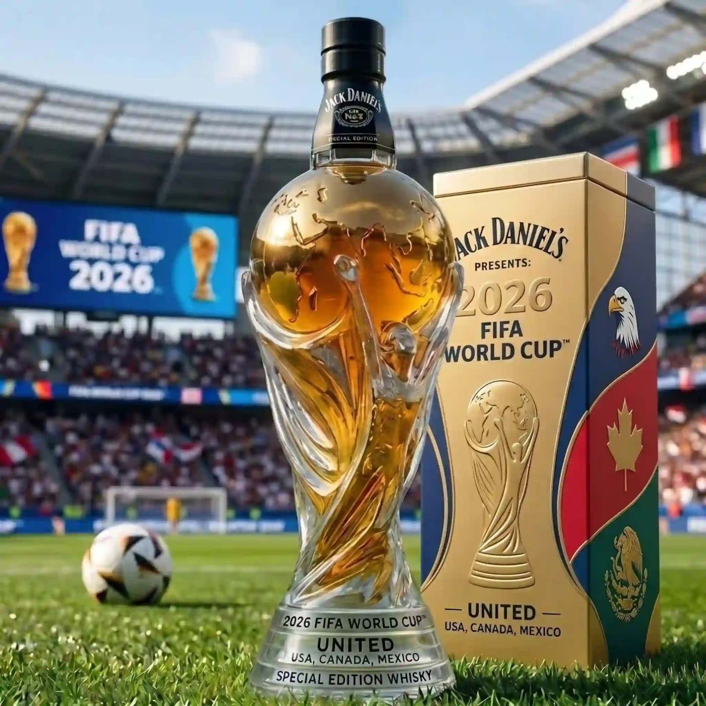 ⚽ Sonderausgabe "Fußball-Sommer 2026" – Whisky-Dekanter in Limitierter Auflage