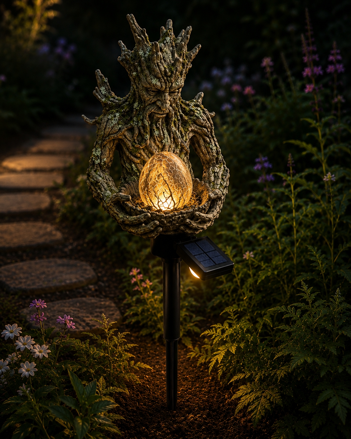 ST 60th Anniversary Enterprise NCC-1701 Solar Garden Light