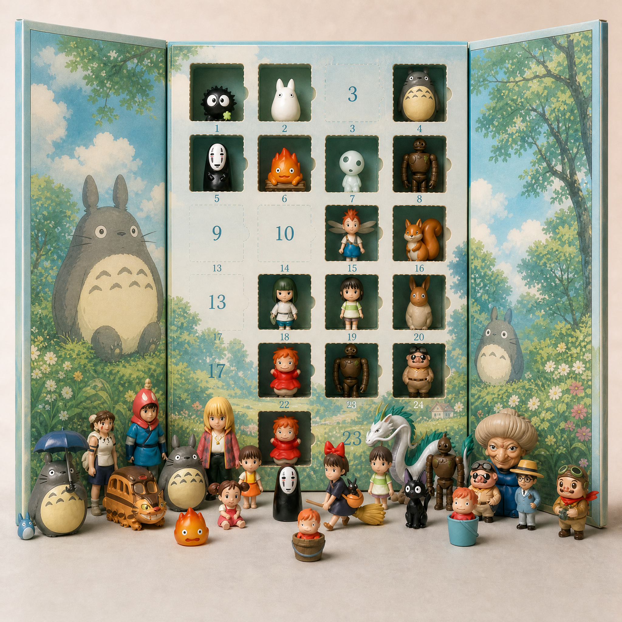 Sculpture-Classic Studio Ghibli Anime Advent Calendar 2026