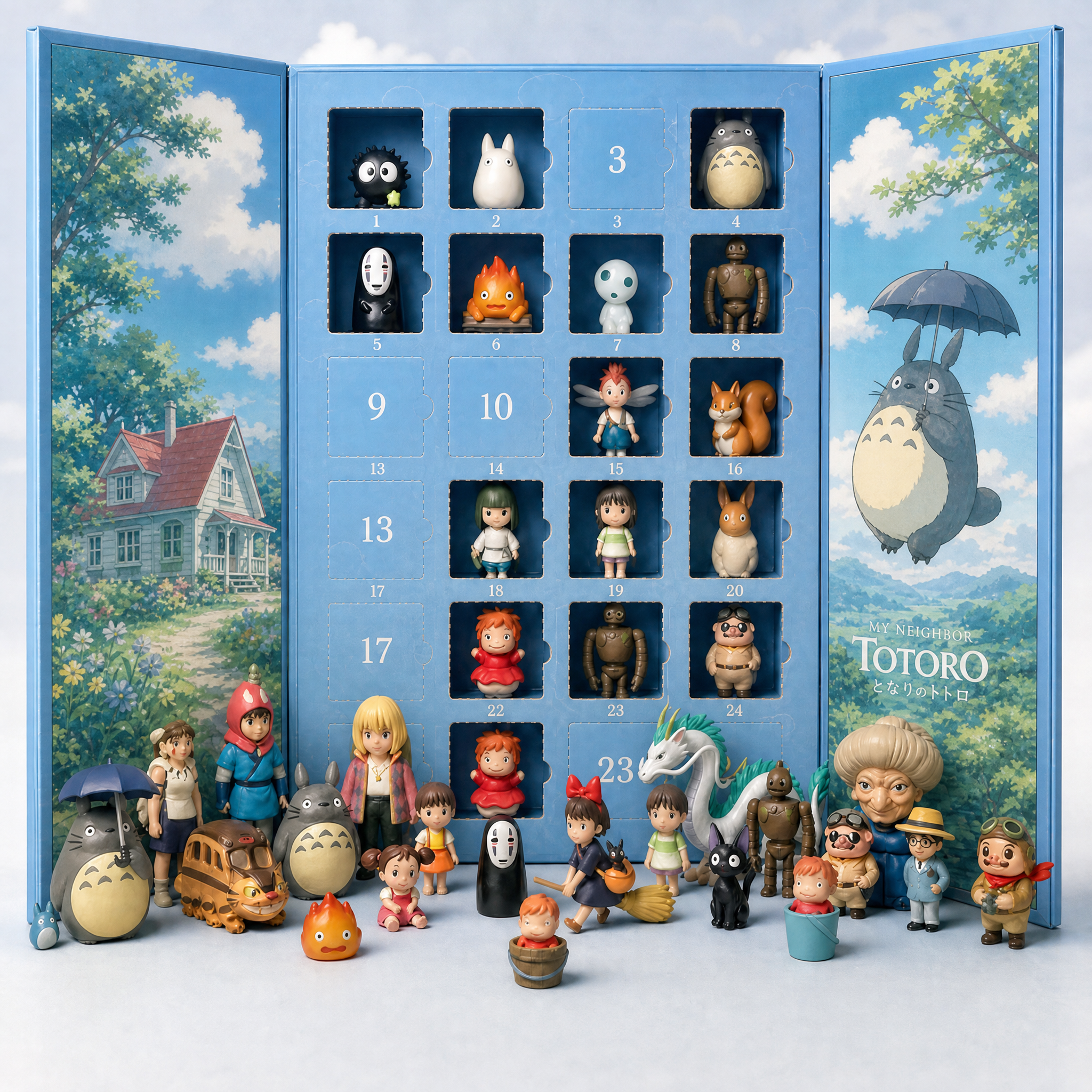 Sculpture-Classic Studio Ghibli Anime Advent Calendar 2026