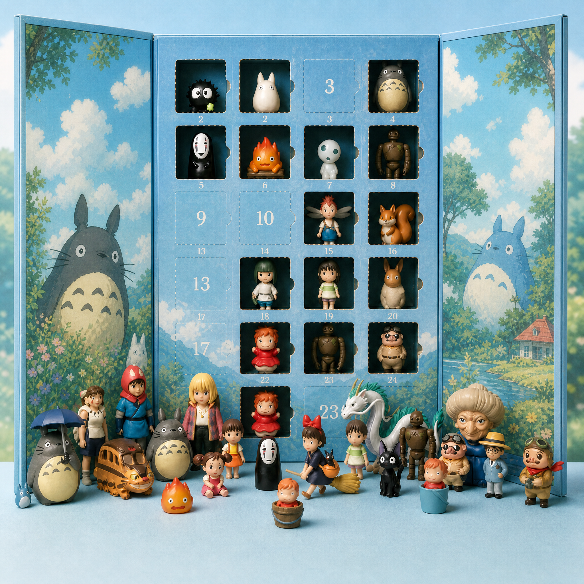 Sculpture-Classic Studio Ghibli Anime Advent Calendar 2026