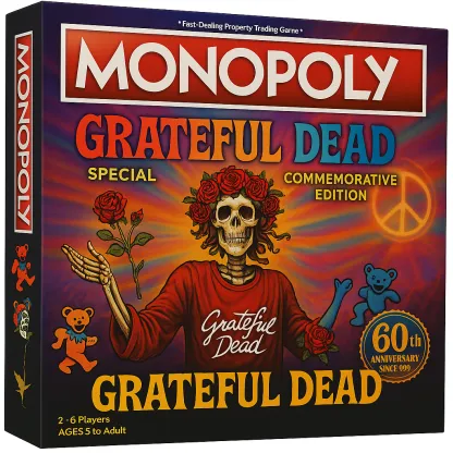 Monopoly:Grateful Dead – 60th Anniversary Special Commemorative Edition-Baslayer