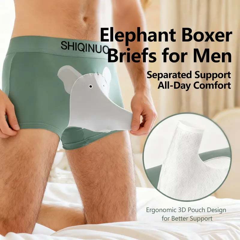 Elephant Trunk Underwear Gift for Boyfriend or Husband