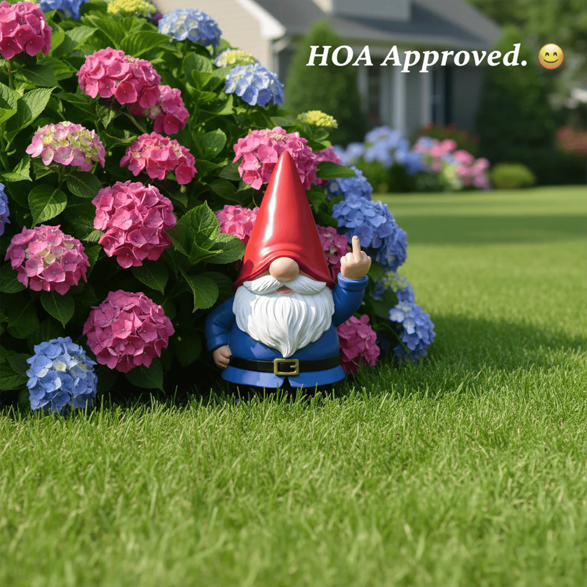 🔥Hot Sale 49% OFF -✨The Grumpy Guardian: Rude Middle Finger Gnome (Classic & Patriot Editions)