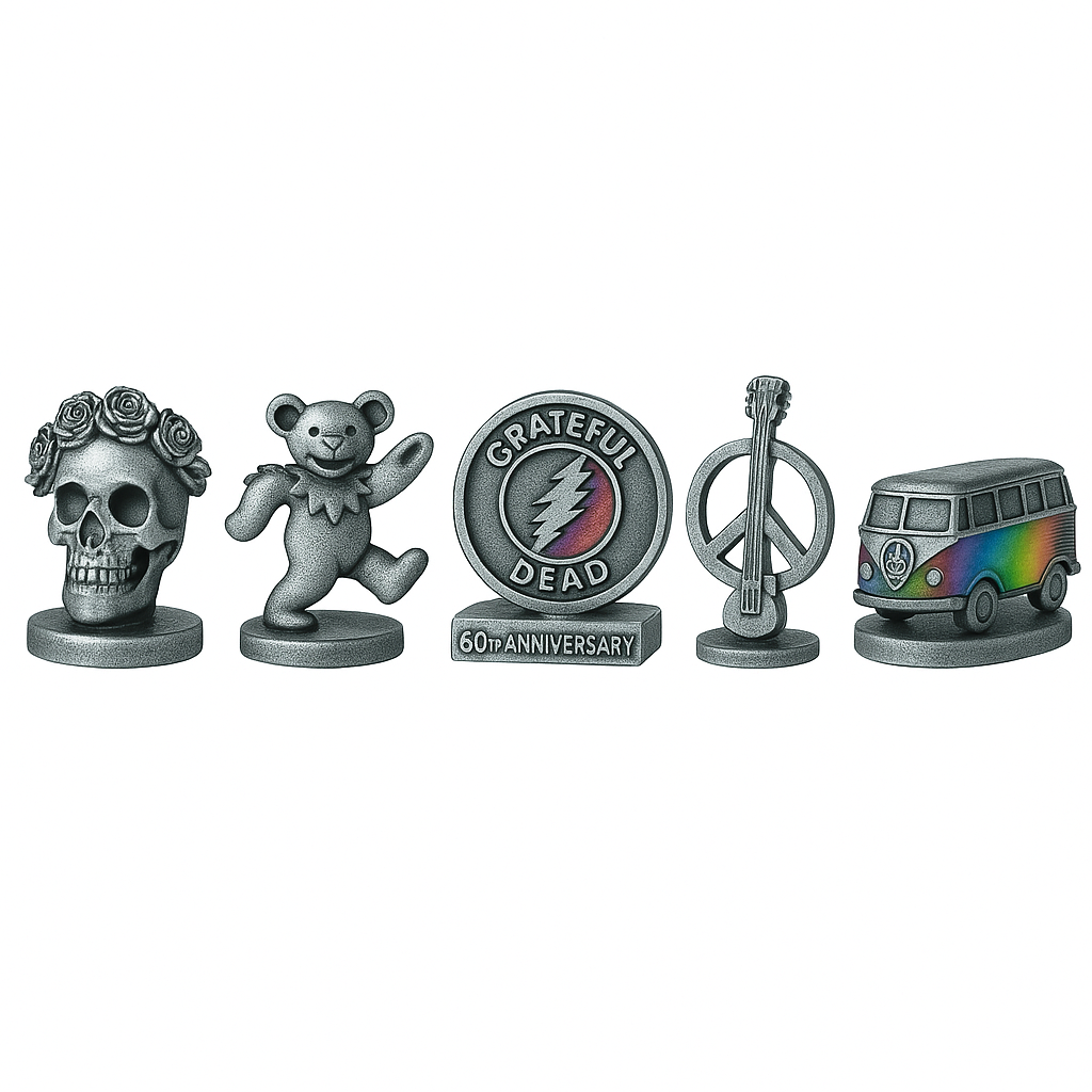 Monopoly:Grateful Dead – 60th Anniversary Special Commemorative Edition-Baslayer