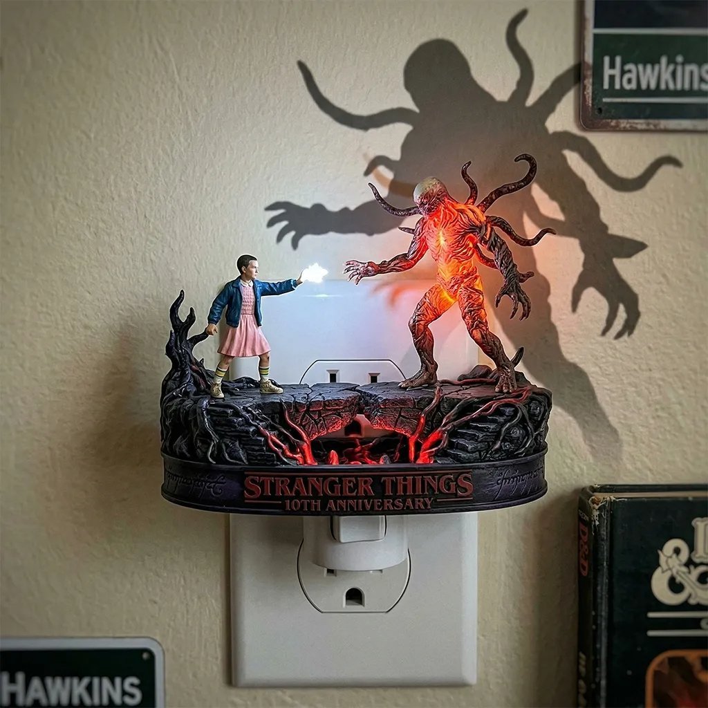  10th Anniversary Eleven vs Vecna Installed Nightlight