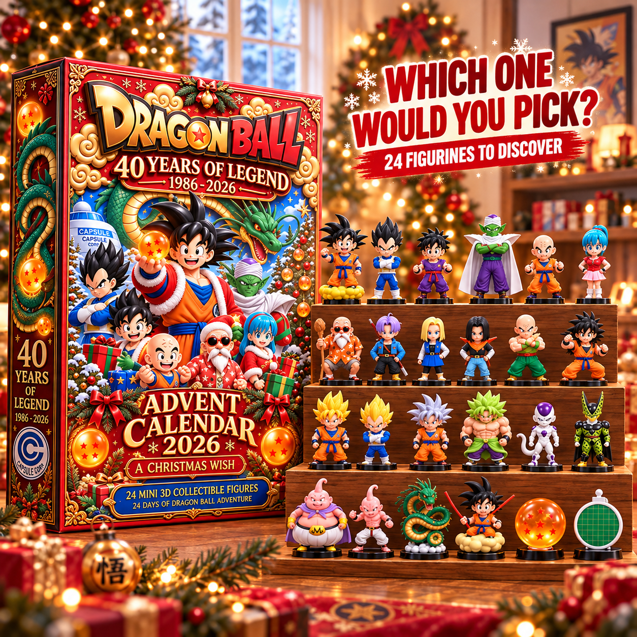 D* Ball Anime Advent Calendar – 2026 Upgraded Edition⚡️