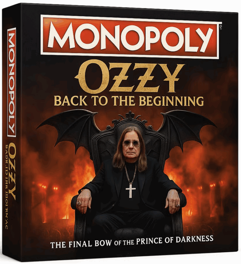 Monopoly:Ozzy Osbourne – Back to the Beginning Edition-Baslayer