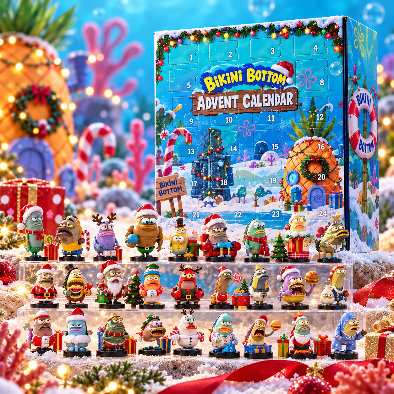 24 DAYS OF BIKINI BOTTOM SURPRISES