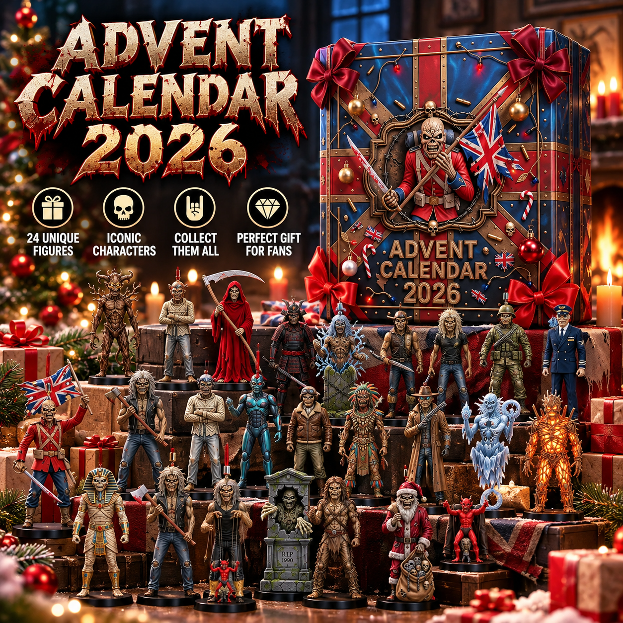 Heavy Metal Advent Calendar — 24 Days of Rock Collectibles