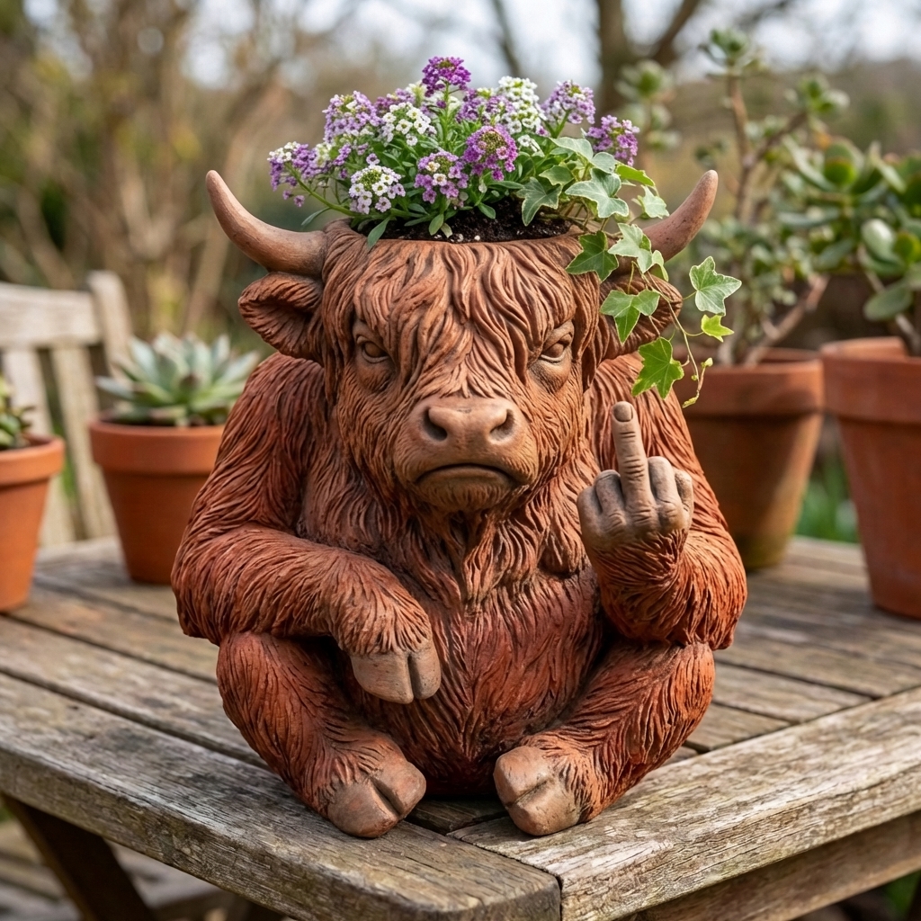 🐂 Savage Bull Planter