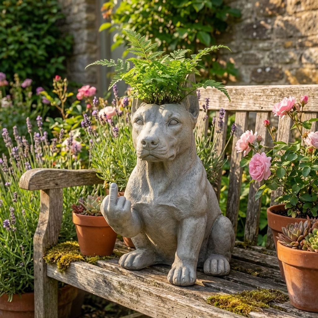🐶Whimsical Doberman Planter — Instantly Infuse Your Plants with Personality 🌿 