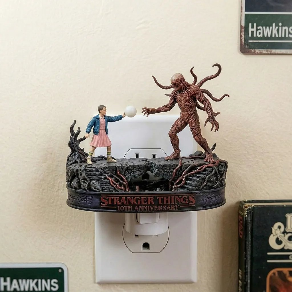  10th Anniversary Eleven vs Vecna Installed Nightlight