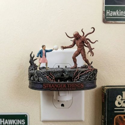  10th Anniversary Eleven vs Vecna Installed Nightlight