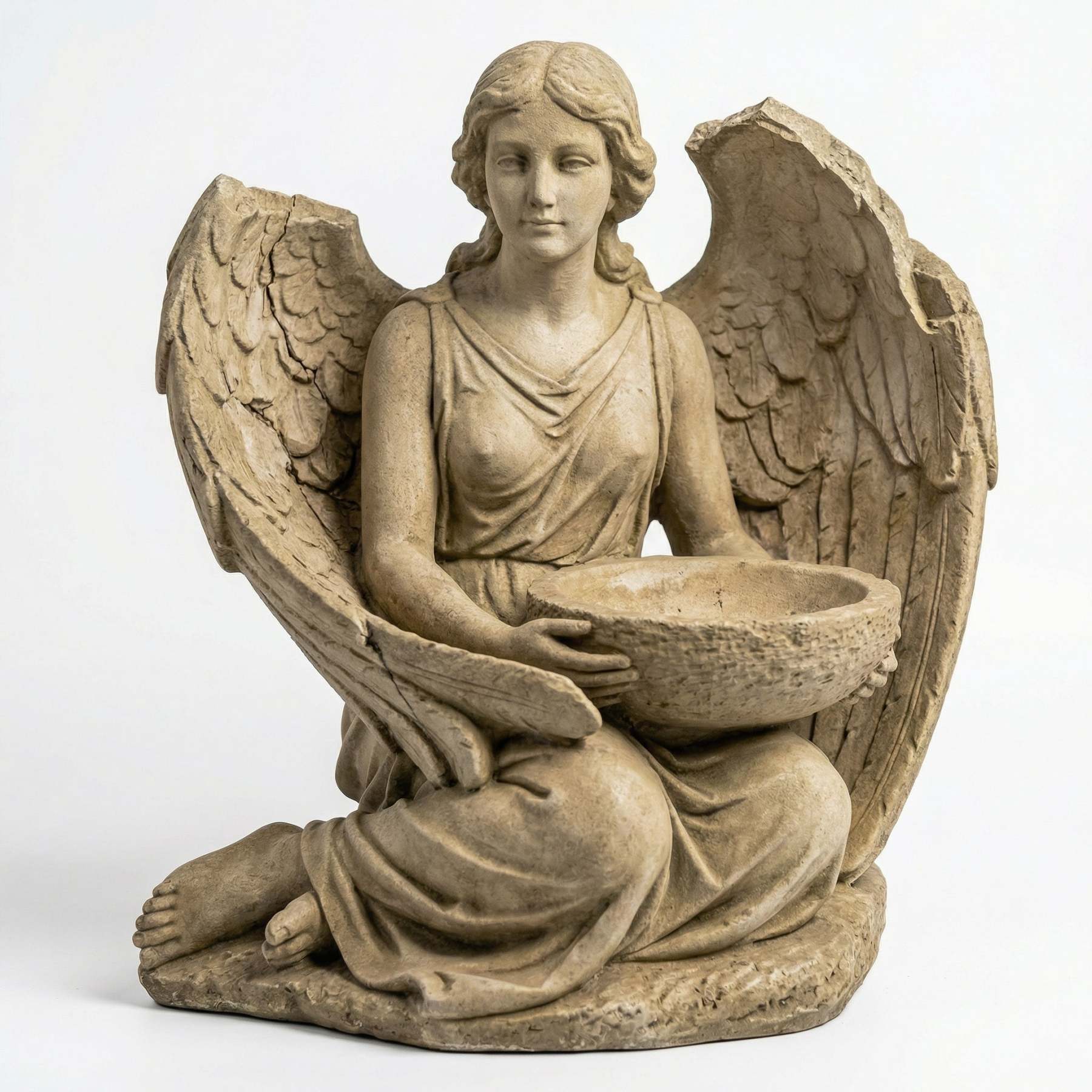 The Norns’ Offering  Three Goddesses of Time · One Sacred Feast - A sculptural bird feeder inspired by the three goddesses of Past, Present, and Future.