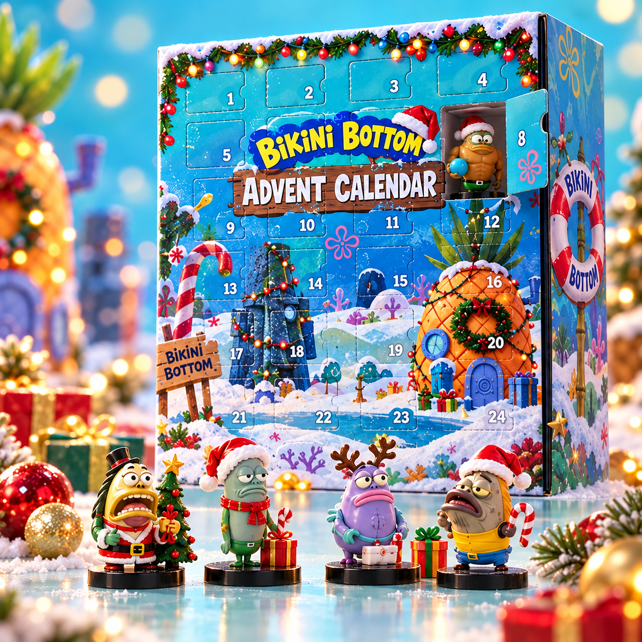 24 DAYS OF BIKINI BOTTOM SURPRISES
