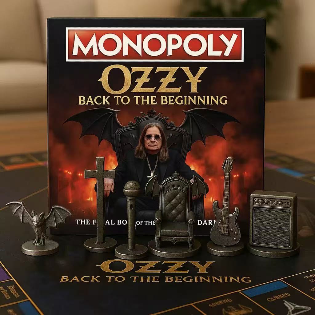 Monopoly:Ozzy Osbourne – Back to the Beginning Edition-Baslayer
