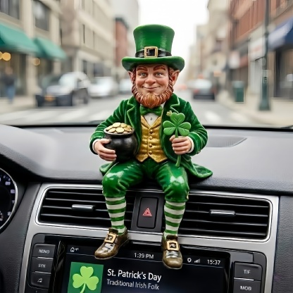 🍀St. Patrick’s Day Leprechaun Decorative Figurine