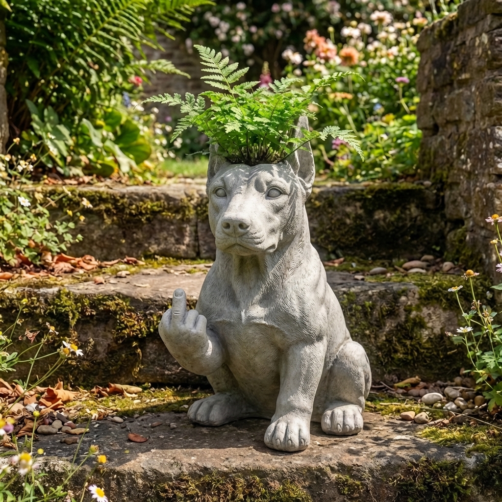 🐶Whimsical Doberman Planter — Instantly Infuse Your Plants with Personality 🌿 