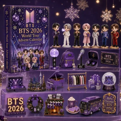 💜 BTS 2026 World Tour Advent Calendar 🎄✨ 24 Days of K-Pop Magic!