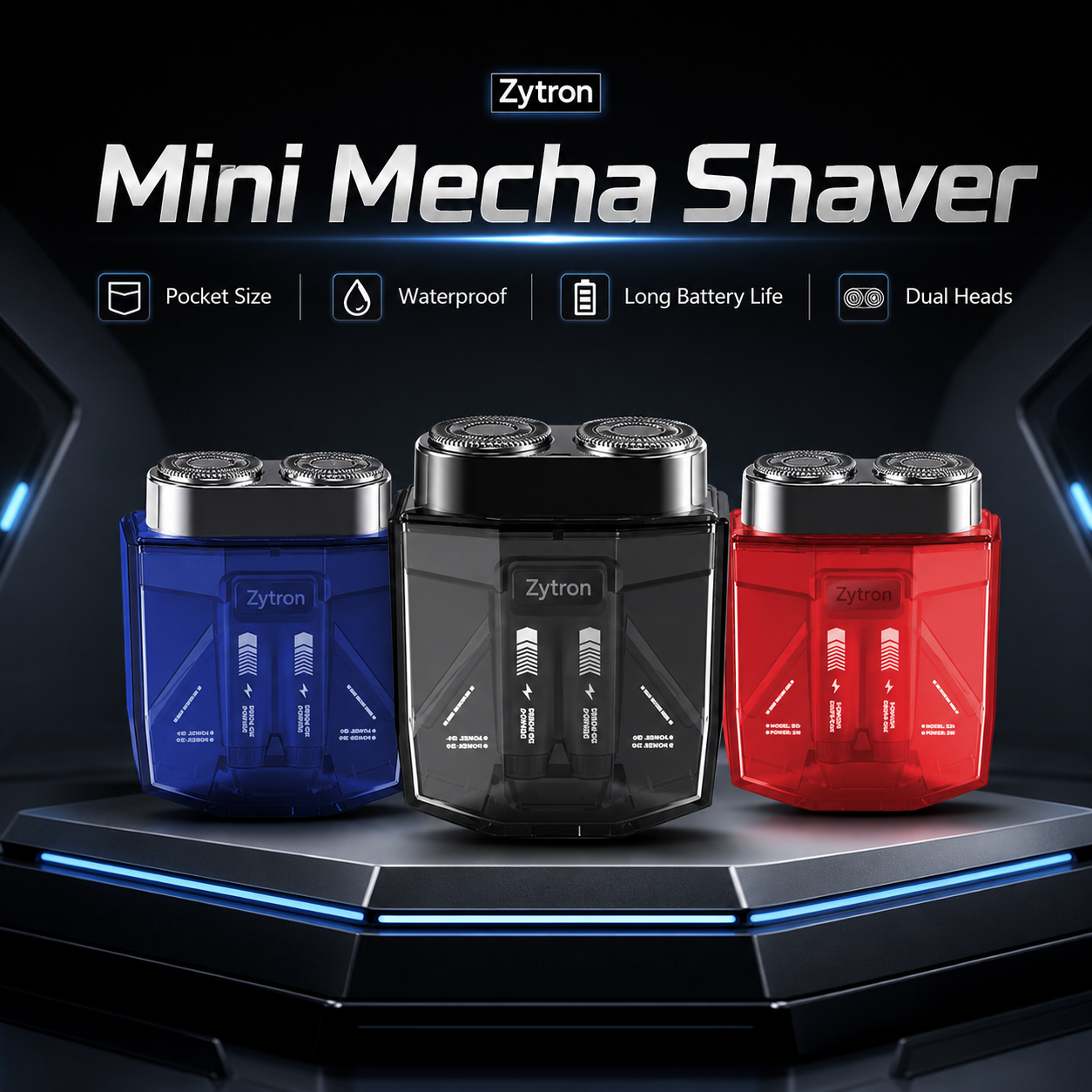 Zytron Twin Engine Mecha Shaver