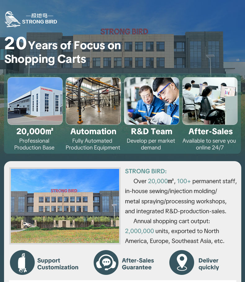 grocery cart on wheels