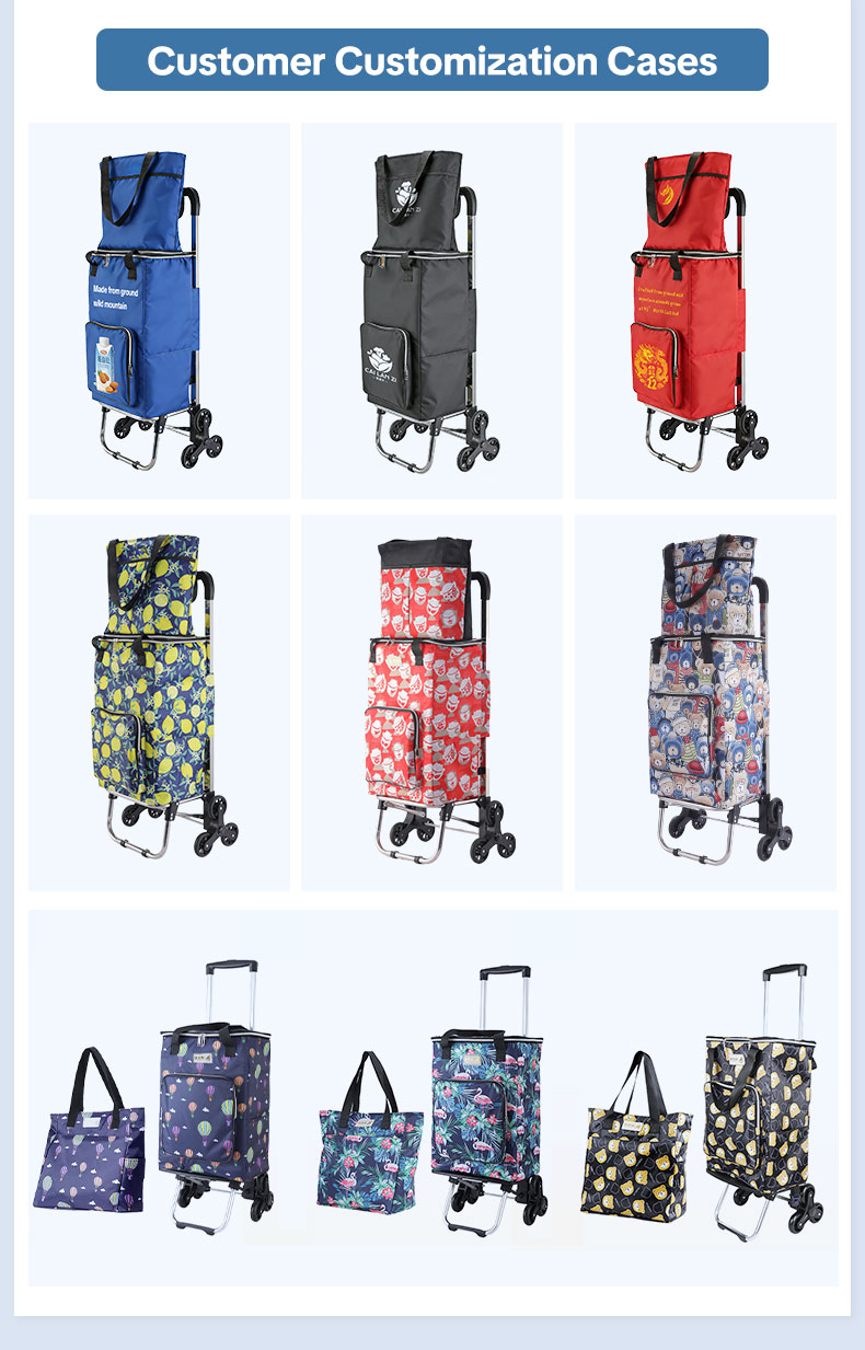 custom foldable shopping cart