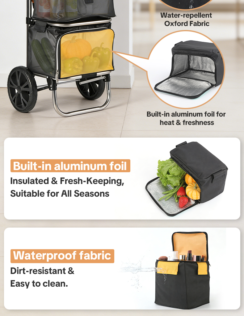 folding shopping cart