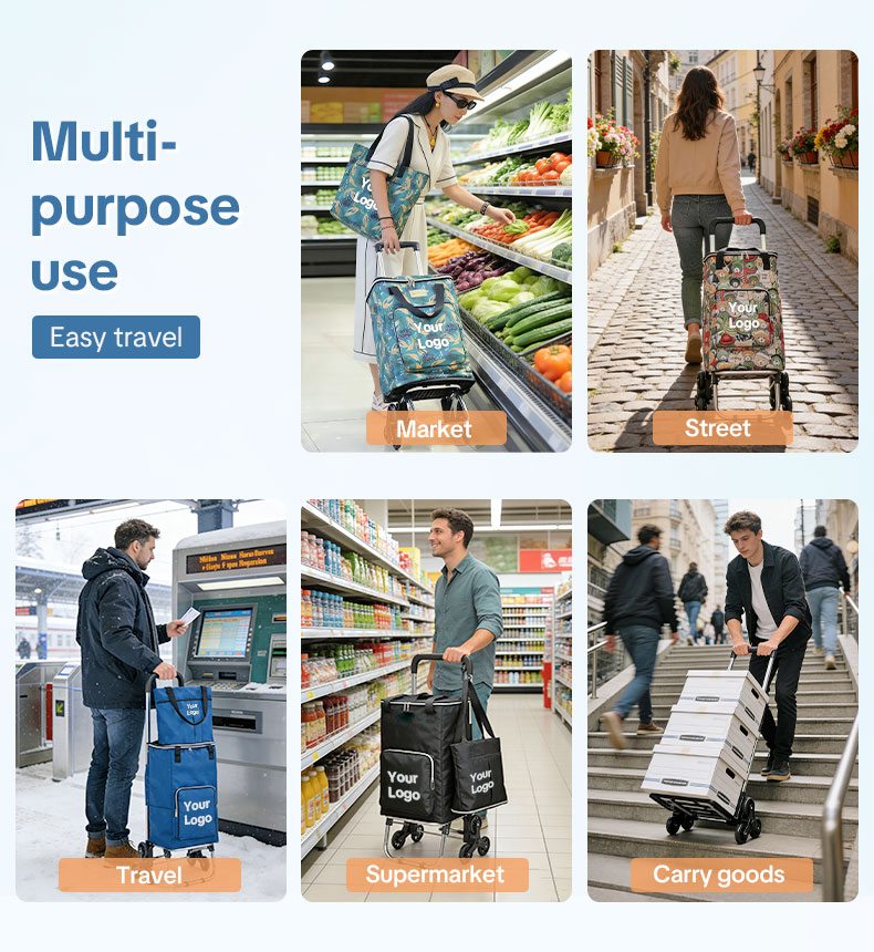 folding shopping cart