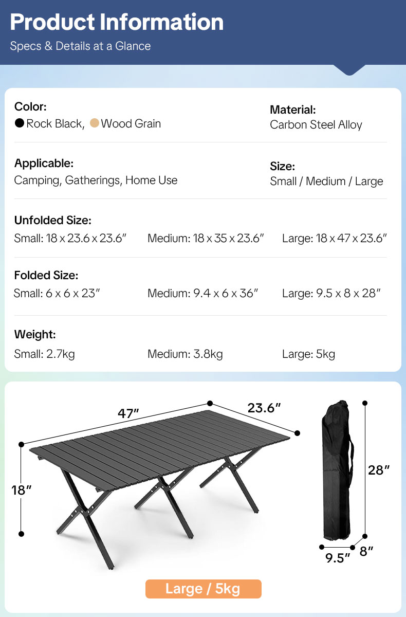 mesa plegable port&aacute;til