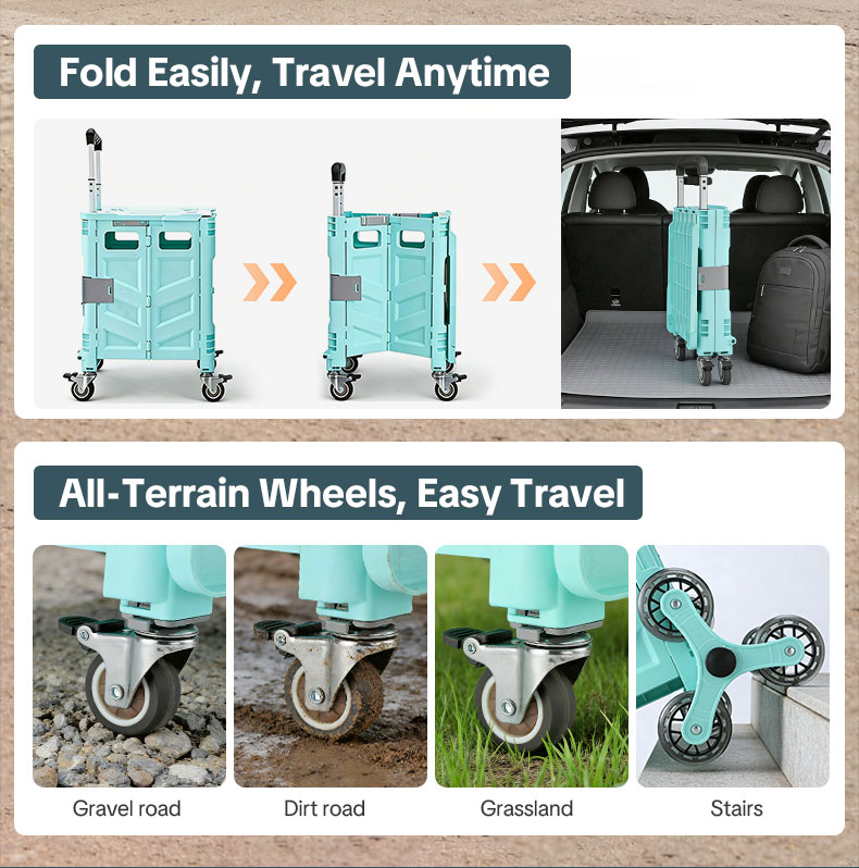 stair climbing cart for groceries