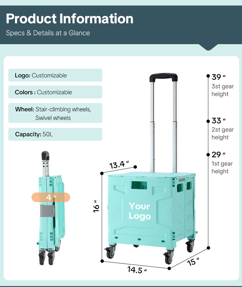 folding utility cart