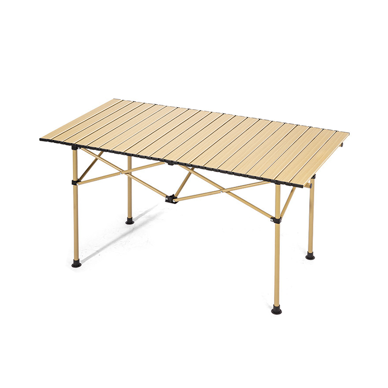 Folding Carbon Steel Roll-Top Camping Table STRONG BIRD Outdoor Product