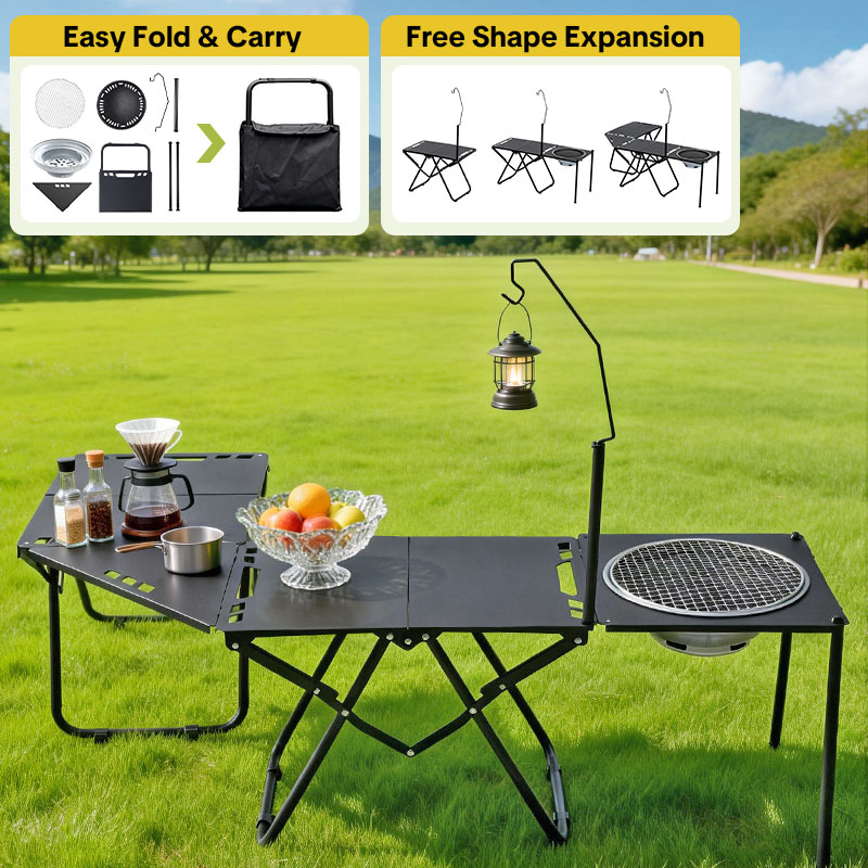 Foldable Outdoor Tactical Camping Table