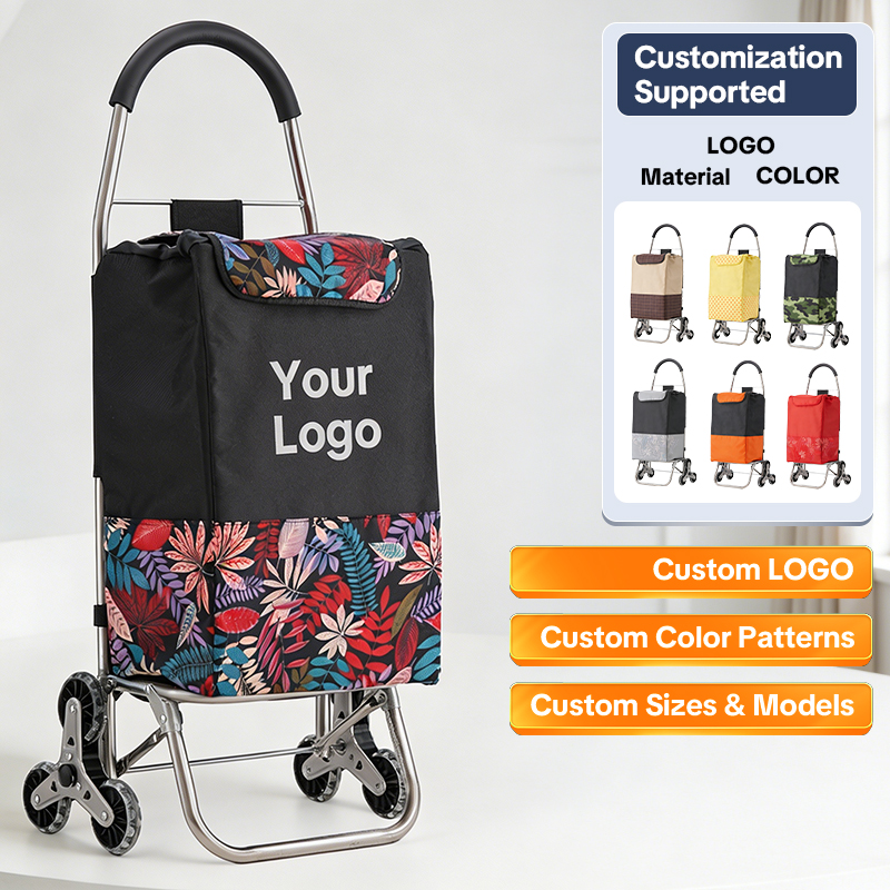 Collapsible Shopping Cart – Foldable Utility Cart with Wheels